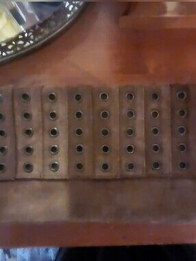 Tanner Brown Suede Clutch